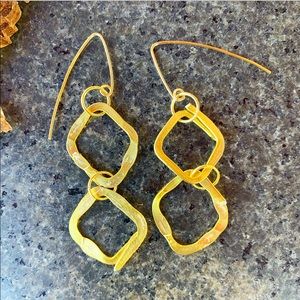 Bonnie Angela Cascading Squares Earrings